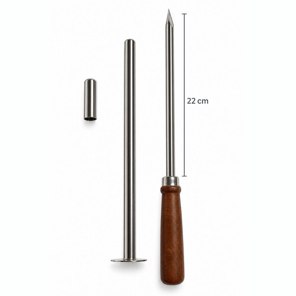 E-124 Trocar Wooden Handle