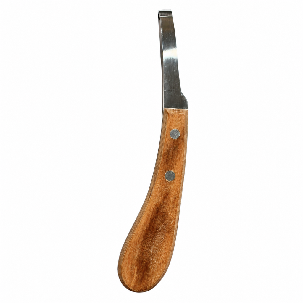 Hoof Knife with Narrow Double Blade