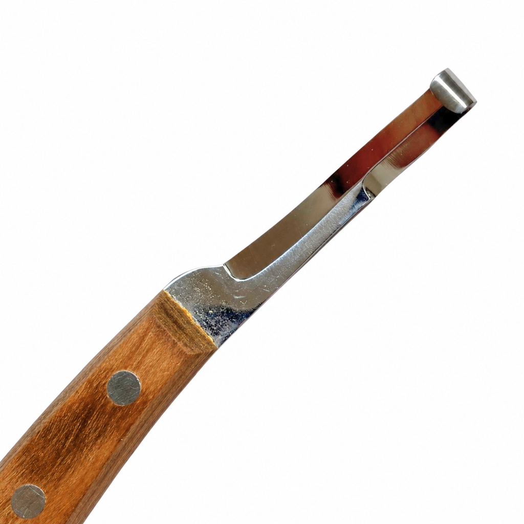 Hoof Knife with Narrow Double Blade