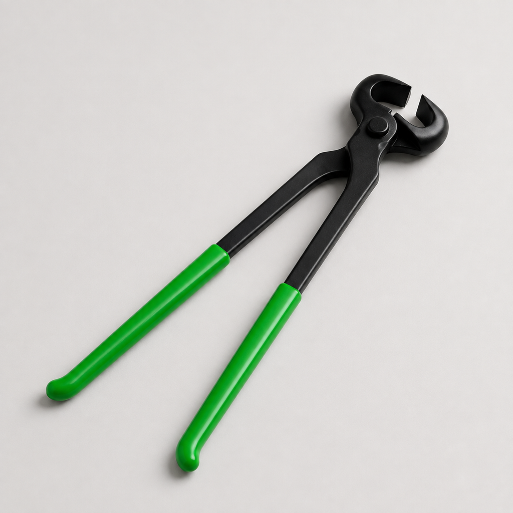 E-307 - Hoof Nipper with Green Grip Handle