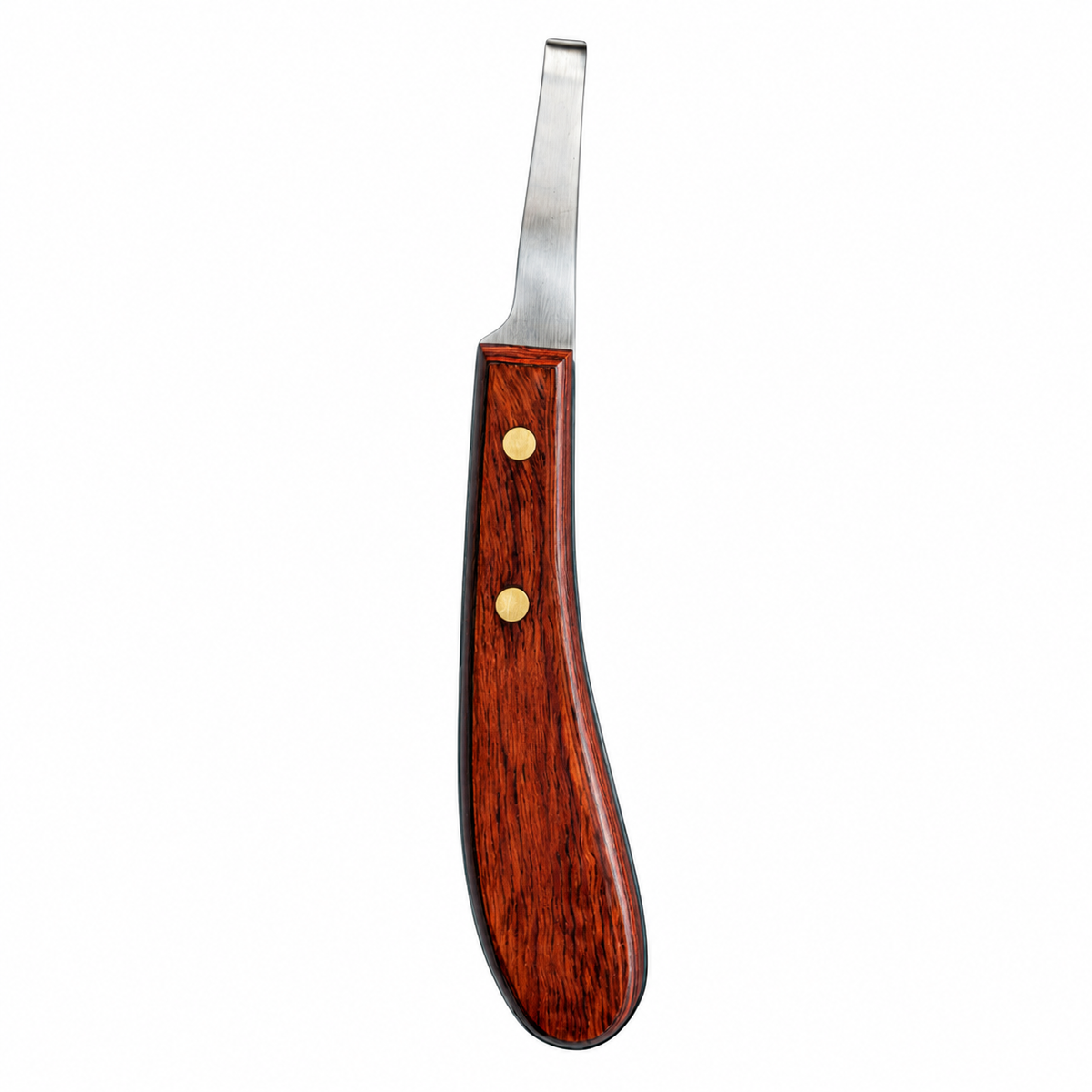 Hoof Knife with Narrow Single Blade Double Handle (Left and Right Hand)